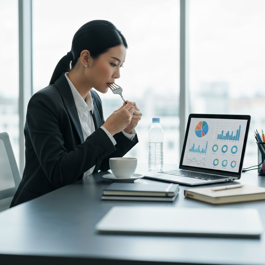 Common eating challenges for busy people